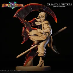Tir McDohl, Suikoden Statue, Pre-Supported
