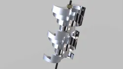 Turbina eolica Savonius / Savonius wind turbine