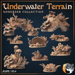 Underwater Terrain x9