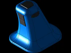 vertıcal mause (joystick) 3d printer