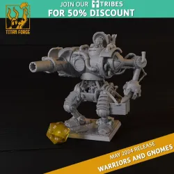 Warriors and Gnomes Gnome Hero Mech