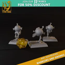 Warriors and Gnomes Gnome Walking Bombs