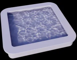 Wavy water surface