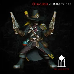 Witch hunter with pistols