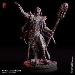 Wodan, Abyssal Wizard (Human Wizard)