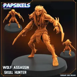 WOLF ASSASSIN SKULL HUNTER