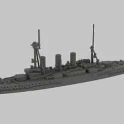WW2 Greek Navy Georgios Averoff Multiple scale models