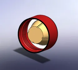 1/4" SS Bottle Cap