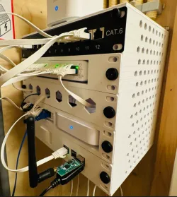10 Inch patch rack/server rack.