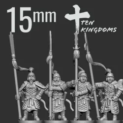 15mm Song Dynasty Spear Heavy Armoured Foot