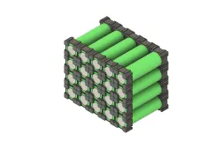 1S 4x5P Lithium Battery 18650 With Bracket