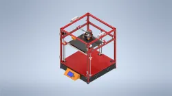 3d Printer CoreXY Sheet Metal pad