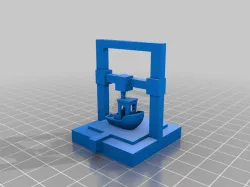 3d printer making a Benchy