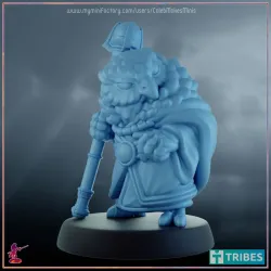 "Archimedes" - Owl Wizard [PRE-SUPPORTED] | Avians Series