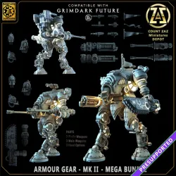 ARMOUR GEAR -  MEGA BUNDLE - T Class Fighting Mech