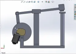 automatic portable hammering machine