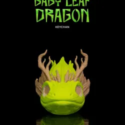 Baby Leaf Dragon Keychain