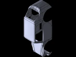 classic car body model
