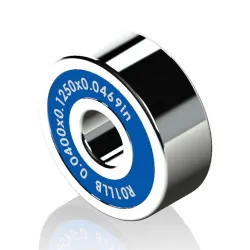 COMPLETE GLOBALLY Parameterized MICRO INCH, DOUBLE SEALED BEARING LIBRARY  20240214 — SolidWorks And Step Models of Double Sealed, MICRO INCH Series Miniature Bearings