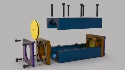 Cone Silencer 4 Stroke motor mold