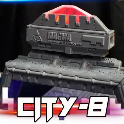Cyberpunk LED plasma platform