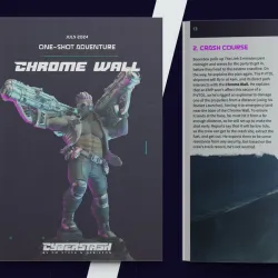 Cyberstash One Shot - The Chrome Wall