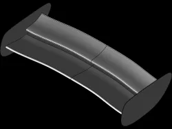 Double Wing with Guerney Flap