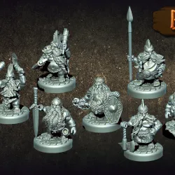 Dwarf crew from clan Buldahr