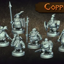 Dwarf crew from clan Copperbrow