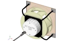 EC plug fan