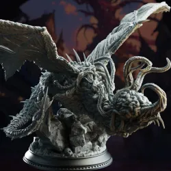 Eldritch Flayed Dragon - Midorius the Remade