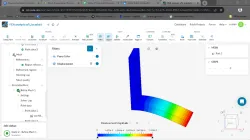 FEA of L shaped Bracket