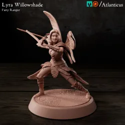 Female Fairy Ranger - Lyra Willowshade - Dual Swords