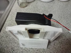 For enclosures: HEPA filter adapter for 120mm blower fans