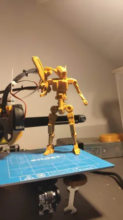 Gen-1E 3d printed robot model