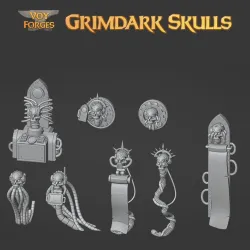 Grimdark Skulls for Basing, Terrain