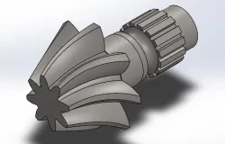 Helical Bevel Gear