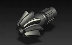 Helical Bevel Gear