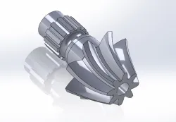 Helical Bevel Gear