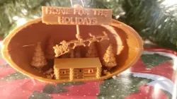 Ho-Ho-Home for the Holidays Christmas Tree Ornament