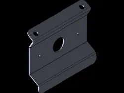 Honda Atc250es trike rear light bracket