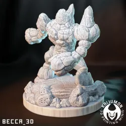 Kaijumon Rock Golem
