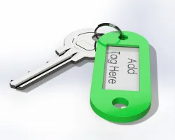 Key Tag / Key Label / Key Chain