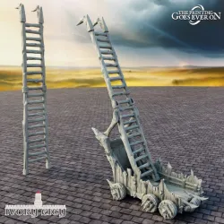 Ladder Cart and Ladder  - Siege Machines