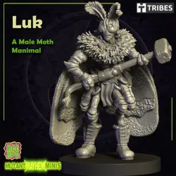 Luk - A Male Moth Manimal