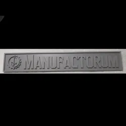 Manufactorum Plaque