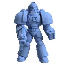 Memento Mori Marines Sample Kit for Tabletop Wargames