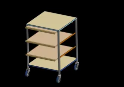 Multi-Purpose Test Workstation Trolley
