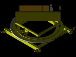 Overhead Crane 5ton rotary trolley