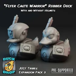 P'ond Flyer Warrior Rubber Duck - Greater Good Proxy